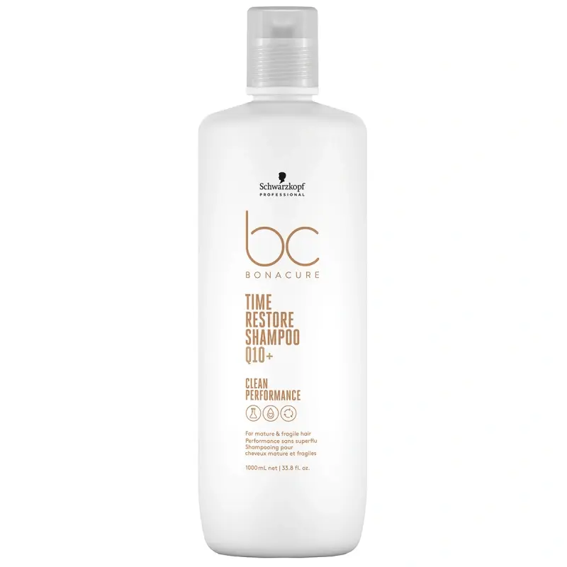 Schwarzkopf Professional Schwarzkopf Professional BC BonacureTime Restore Shampoo Q10+ (1000ml)