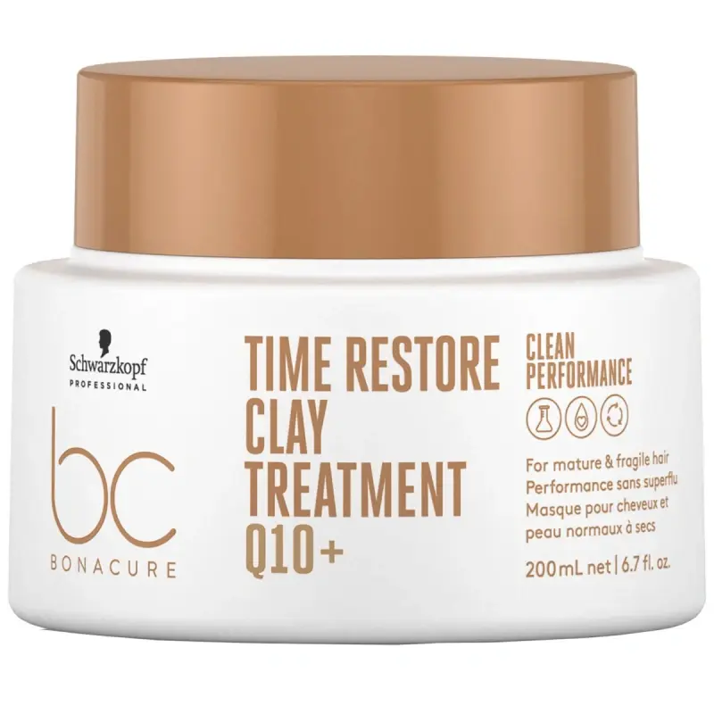Schwarzkopf Professional Schwarzkopf Professional BC Bonacure Time Restore Clay Treatment Q10+ (200ml)