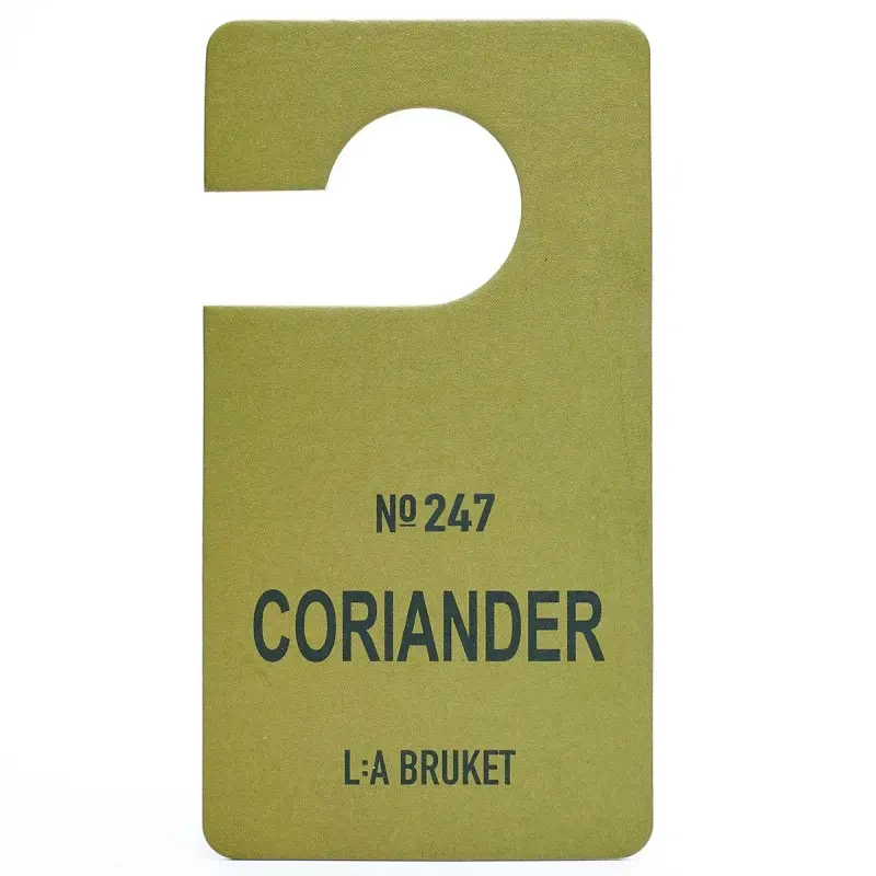 L:a Bruket L:a Bruket 247 Fragrance Tag Coriander