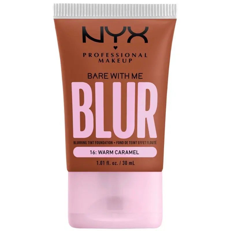 NYX Professional Makeup NYX Professional Makeup Bare With Me Blur Tint Foundation 16 Warm Caramel (30 ml)