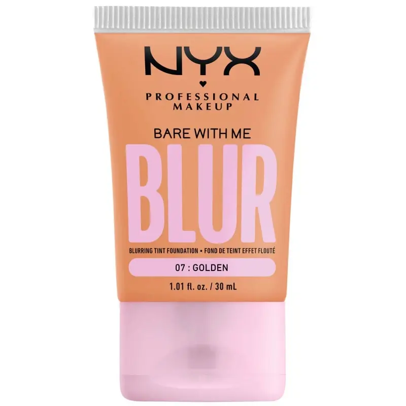 NYX Professional Makeup NYX Professional Makeup Bare With Me Blur Tint Foundation 07 Golden (30 ml)