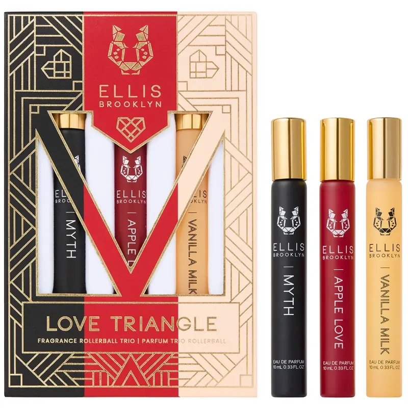 Ellis Brooklyn Ellis Brooklyn Love Triangle Rollerball Trio (3 x 10 ml)
