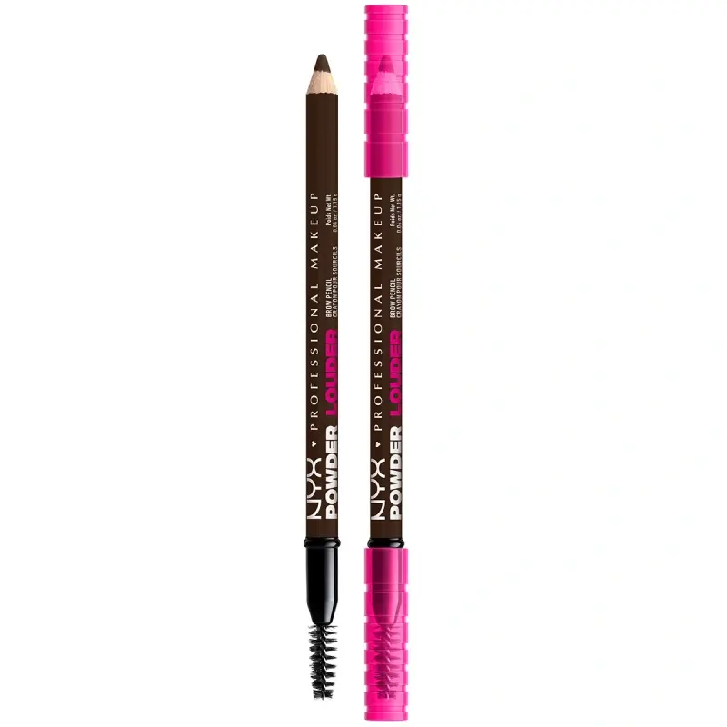 NYX Professional Makeup NYX Professional Makeup Powder Louder Brow Pen 08 Deep Brown