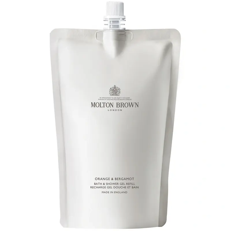 Molton Brown Molton Brown Orange & Bergamot Bath And Shower Gel Refill Pouch (400 ml)