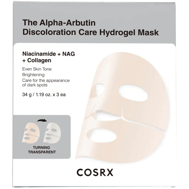CosRx CosRx The Alpha-Arbutin Discoloration Care Hydrogel Mask (3 pcs)