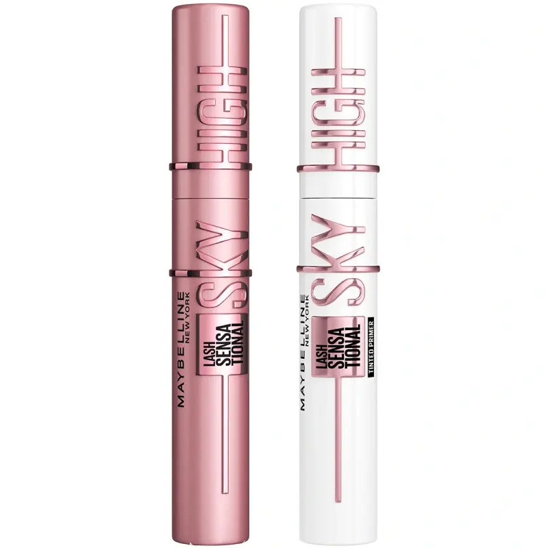Maybelline Maybelline Lash Sensational Sky High Mascara Black + Lash Sensational Sky High Tinted Primer