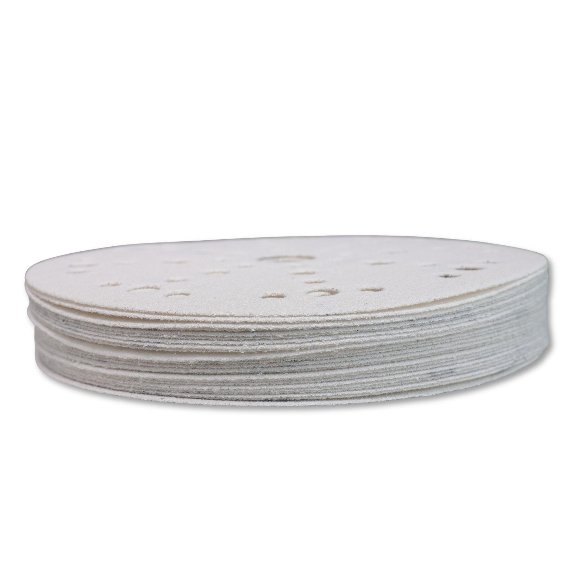 Cool Abrasives Cool Abrasives hvit skive - 150 mm 49 hull for Festool Korn P80