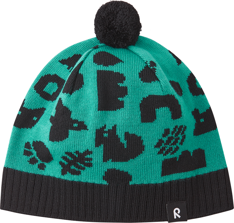 Reima Reima Kids' Beanie Kuviot Dark Aqua