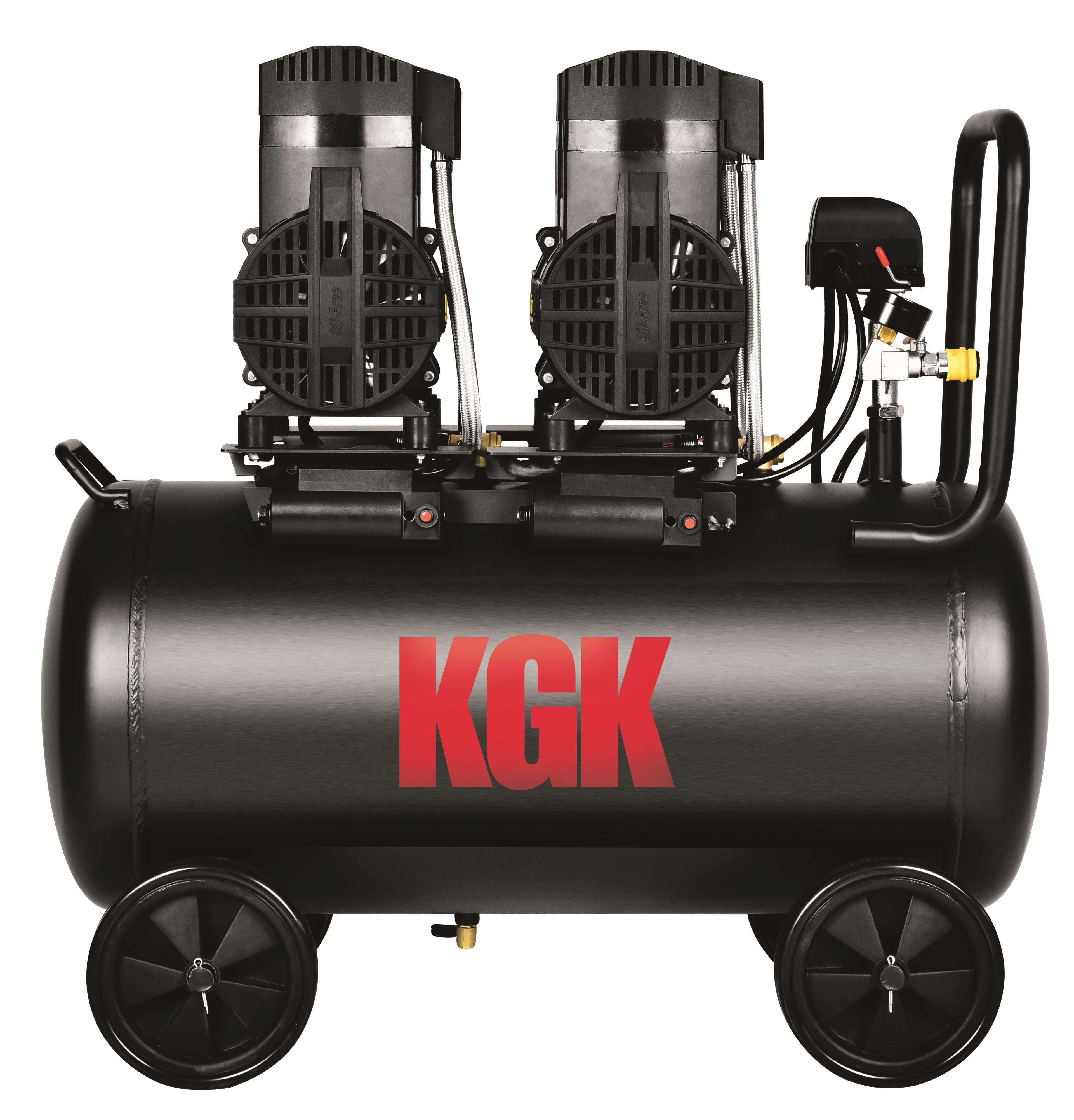 KGK Kompressor KGK 80/30 S - Oljefri, bærbar og kraftig