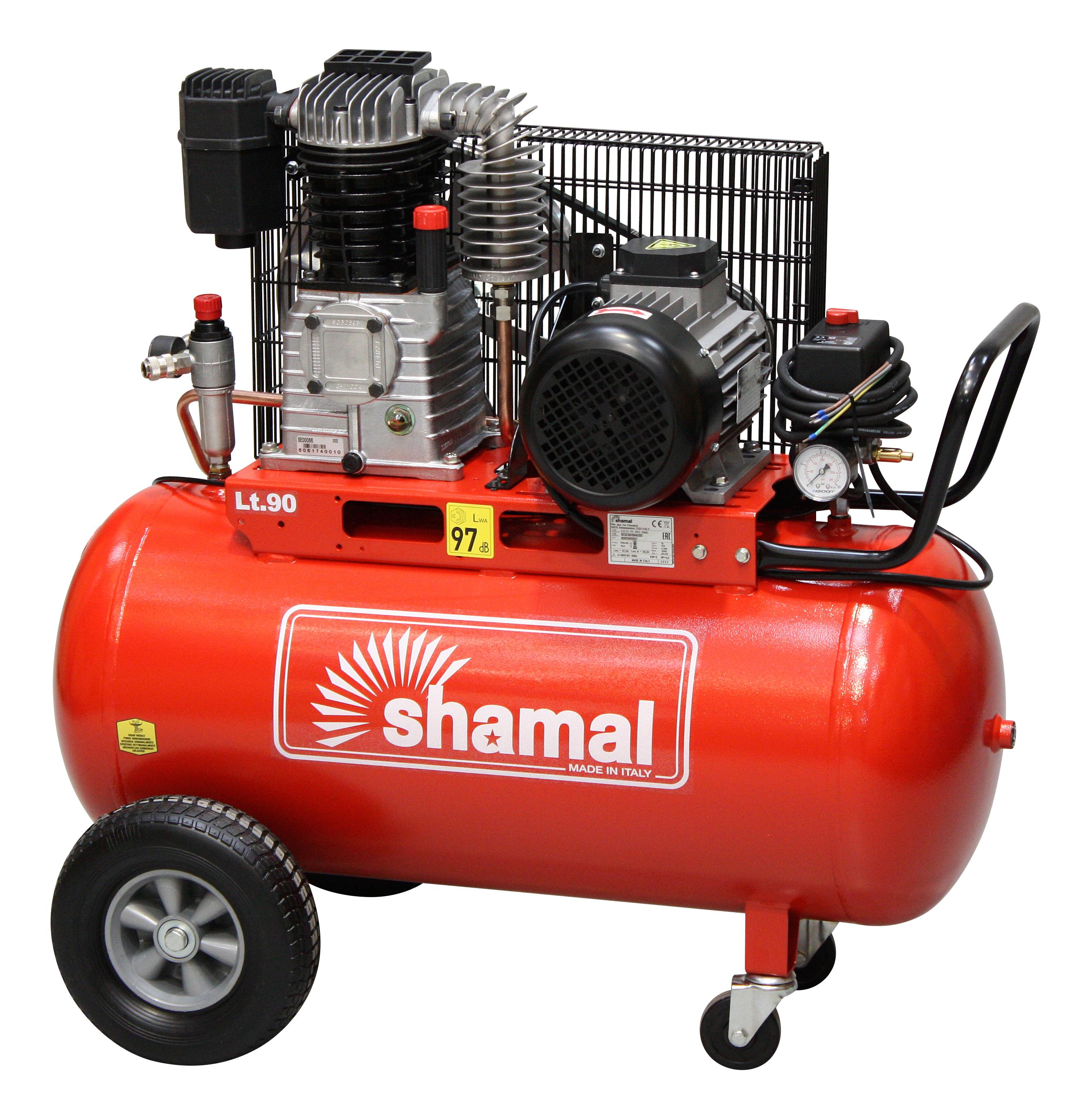Shamal Shamal kompressor S40/90 530 ltr/min 4HK 400V