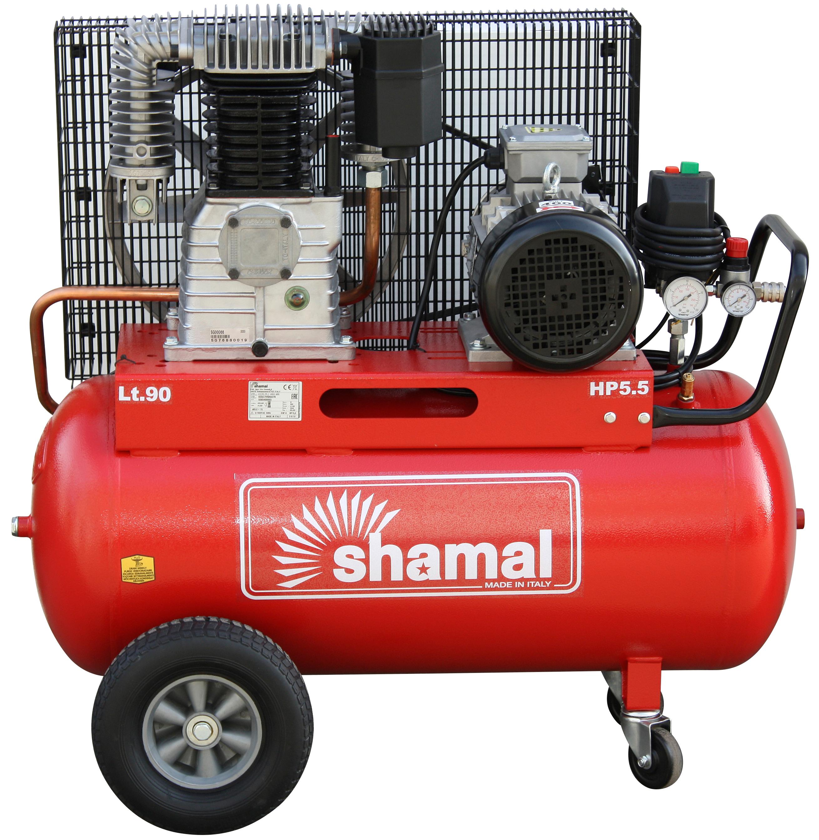 Shamal Shamal kompressor S55/90 610 ltr/min 5,5HK 400V