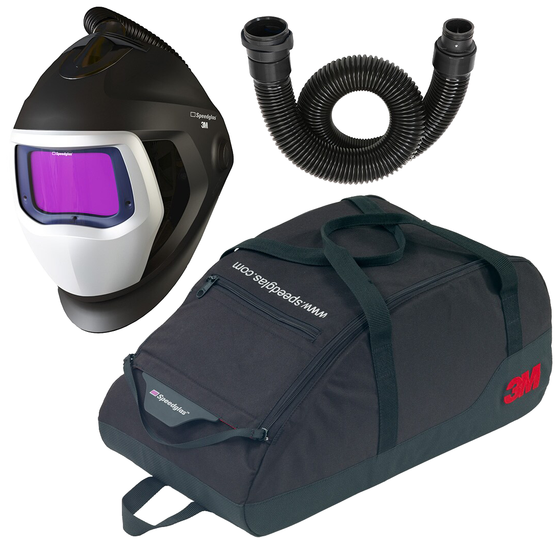 3M Speedglas Speedglas 9100Air, kass. 9100XXi & slange, i veske