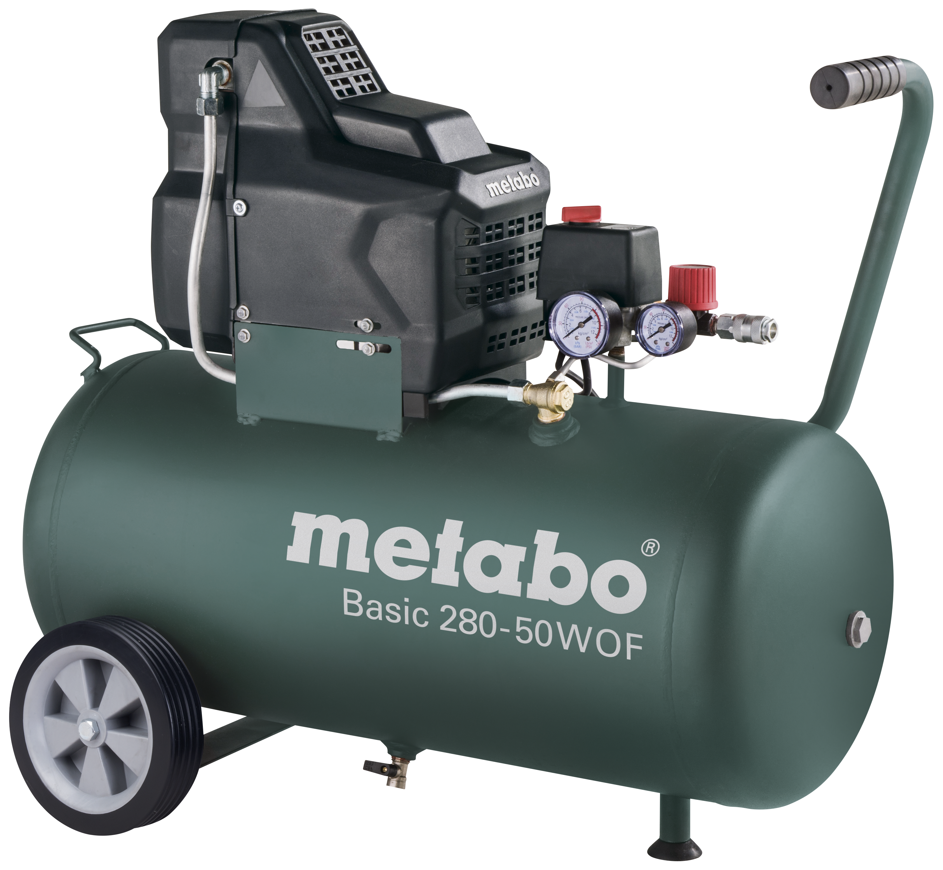 Metabo Kompressor Basic 280-50 W OF 8bar 140 ltr/min 230V