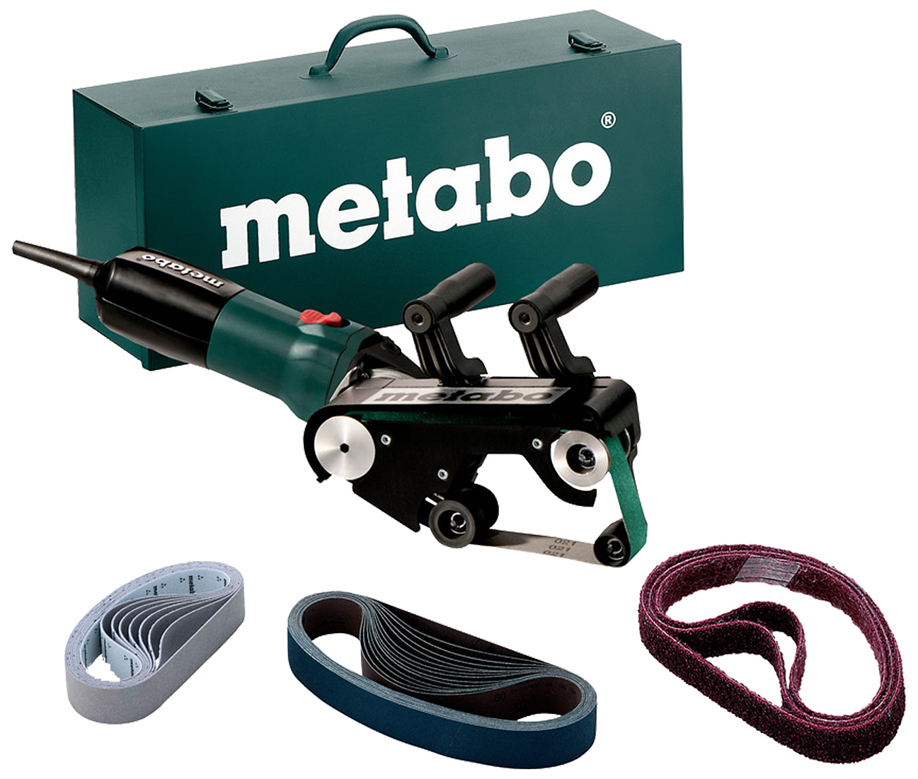 Metabo Rørbåndsliber 900W RBE 9-60 inkl. 21 slipebånd