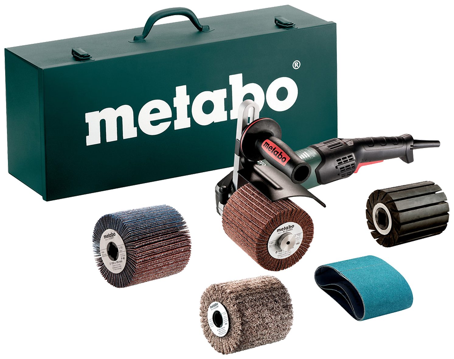 Metabo Satineringsmaskin 1700W SE 17-200 RT med slipehjul