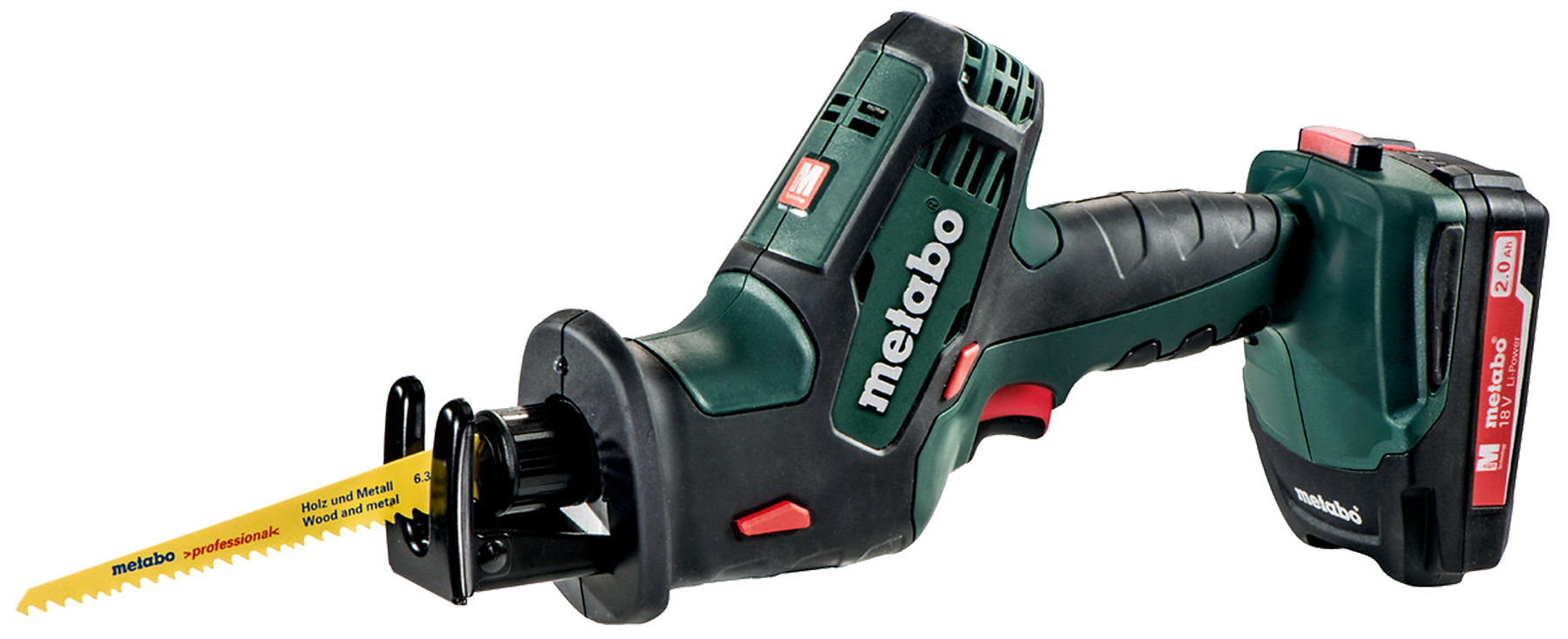 Metabo Bajonettsag SSE 18 LTX Compact m/2Ã18V/2,0Ah