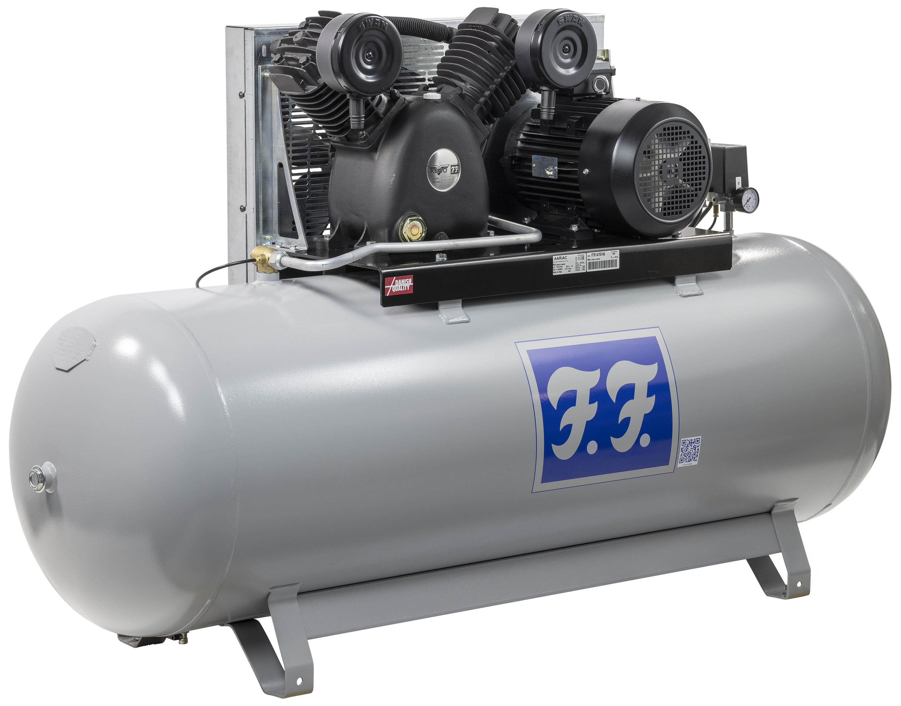 Reno Kompressor 970/500S 5,5kW/7,5 HK 10bar 970 ltr/min