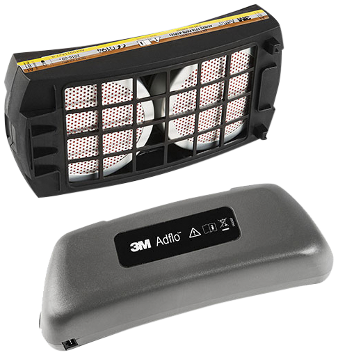 3M Speedglas Adflo samlepakke gassfilter A1B1E1 + heavy-duty batteri