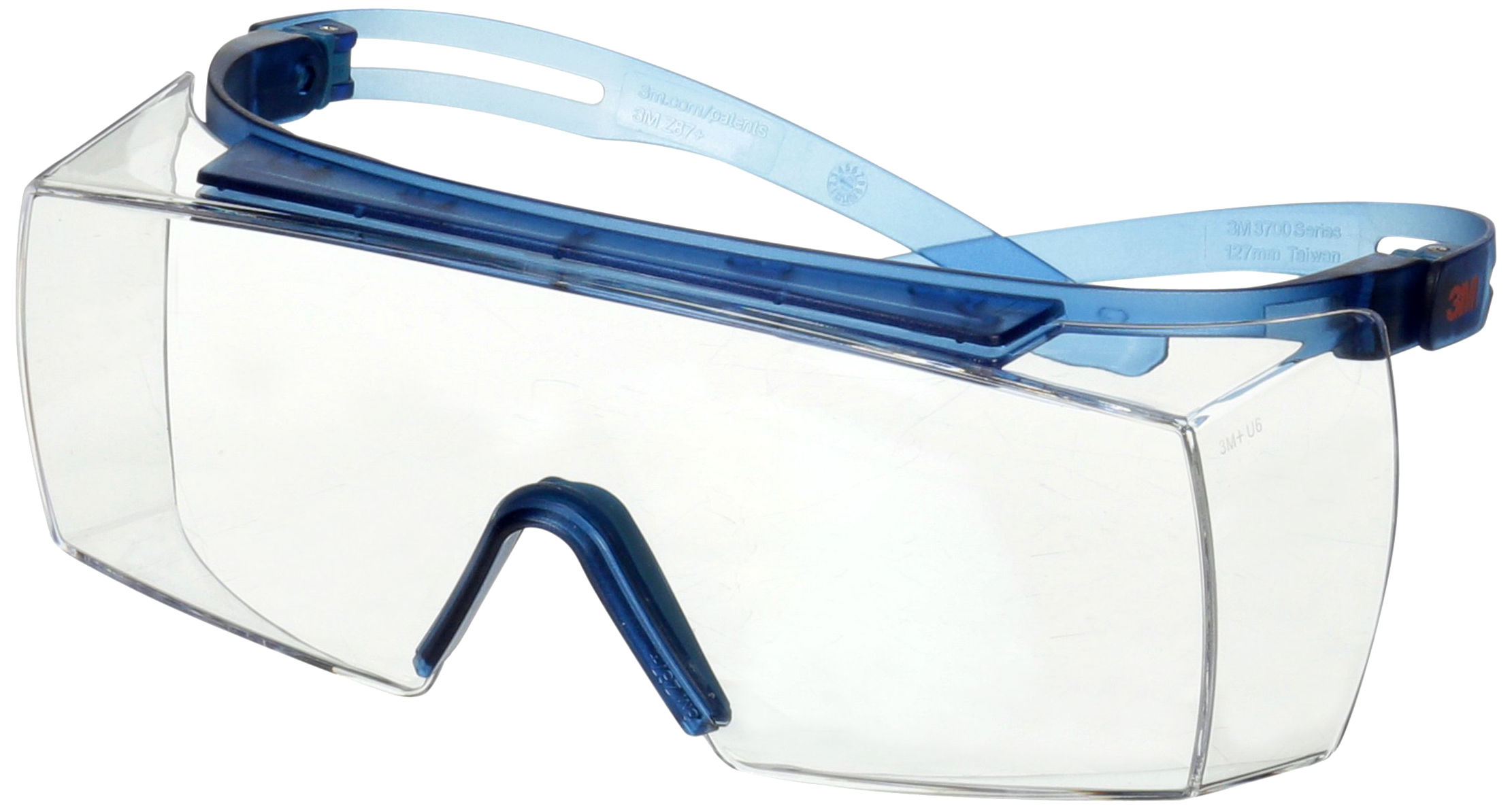 3M SecureFit 3700 vernebrille blå/klar SF3701SGAF