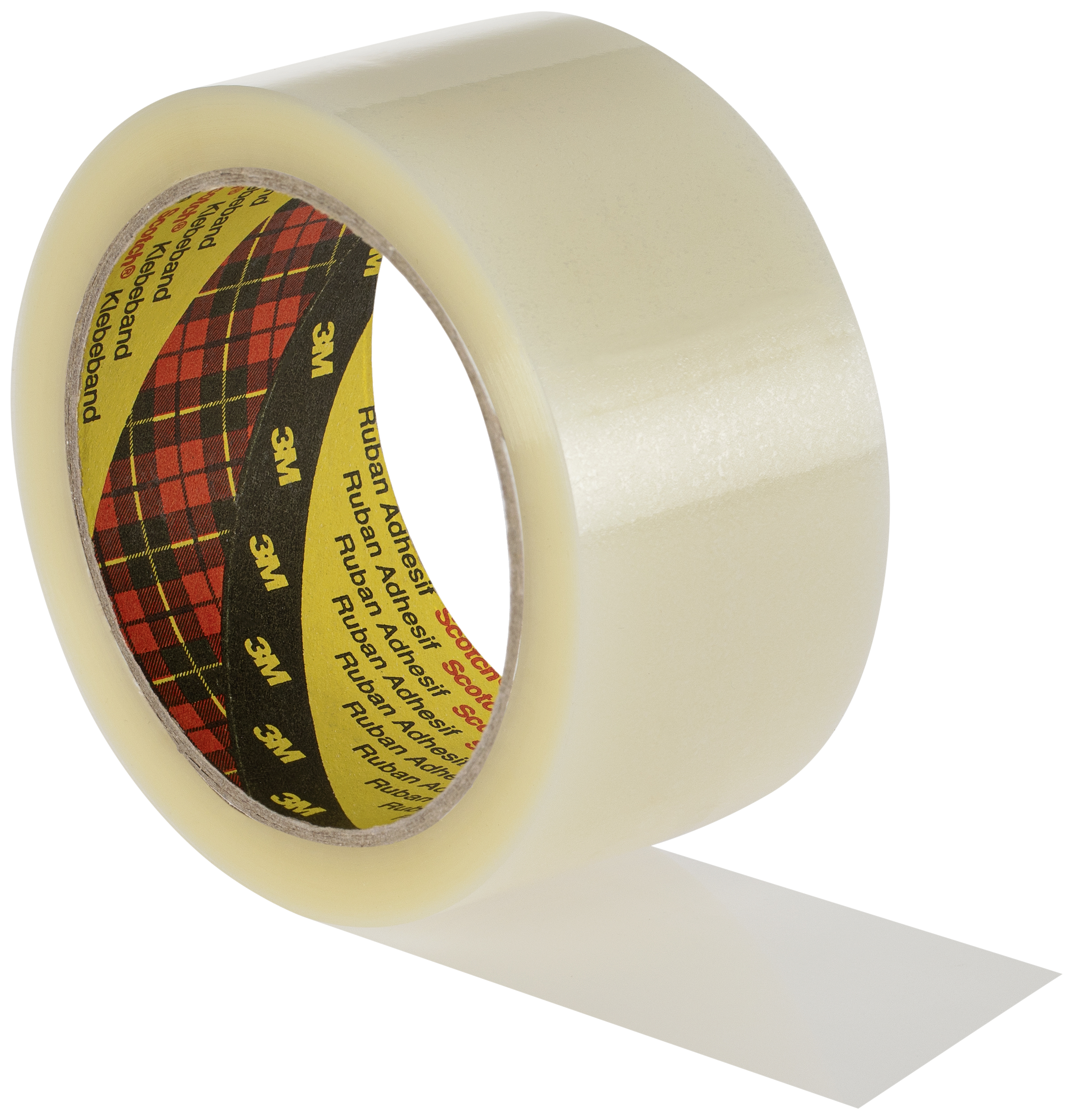 3M Emballasjetape 371 klar 48mmÃ66m