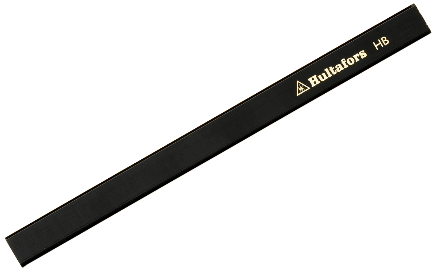 Hultafors Snekkerblyant SNP18 sort, 180mm, hardhet HB