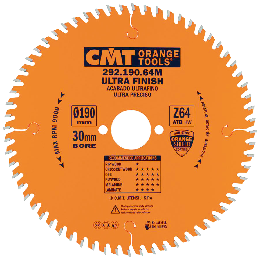 CMT Blad 190x2,6x30 Z64 W
