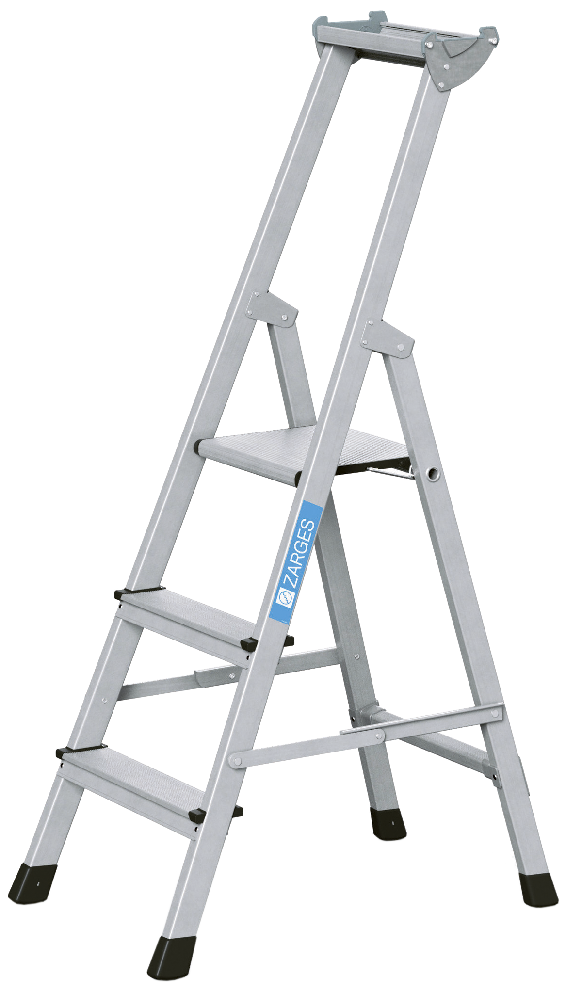 Zarges Trappetrinn aluminium XLstep-S 3 trinn 0,75 m