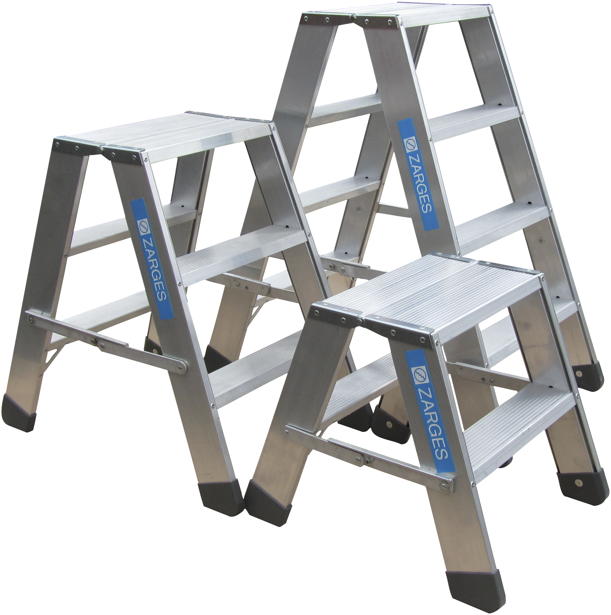 Zarges Arbeidsbukk Seventec 502S 2Ã4 trinn