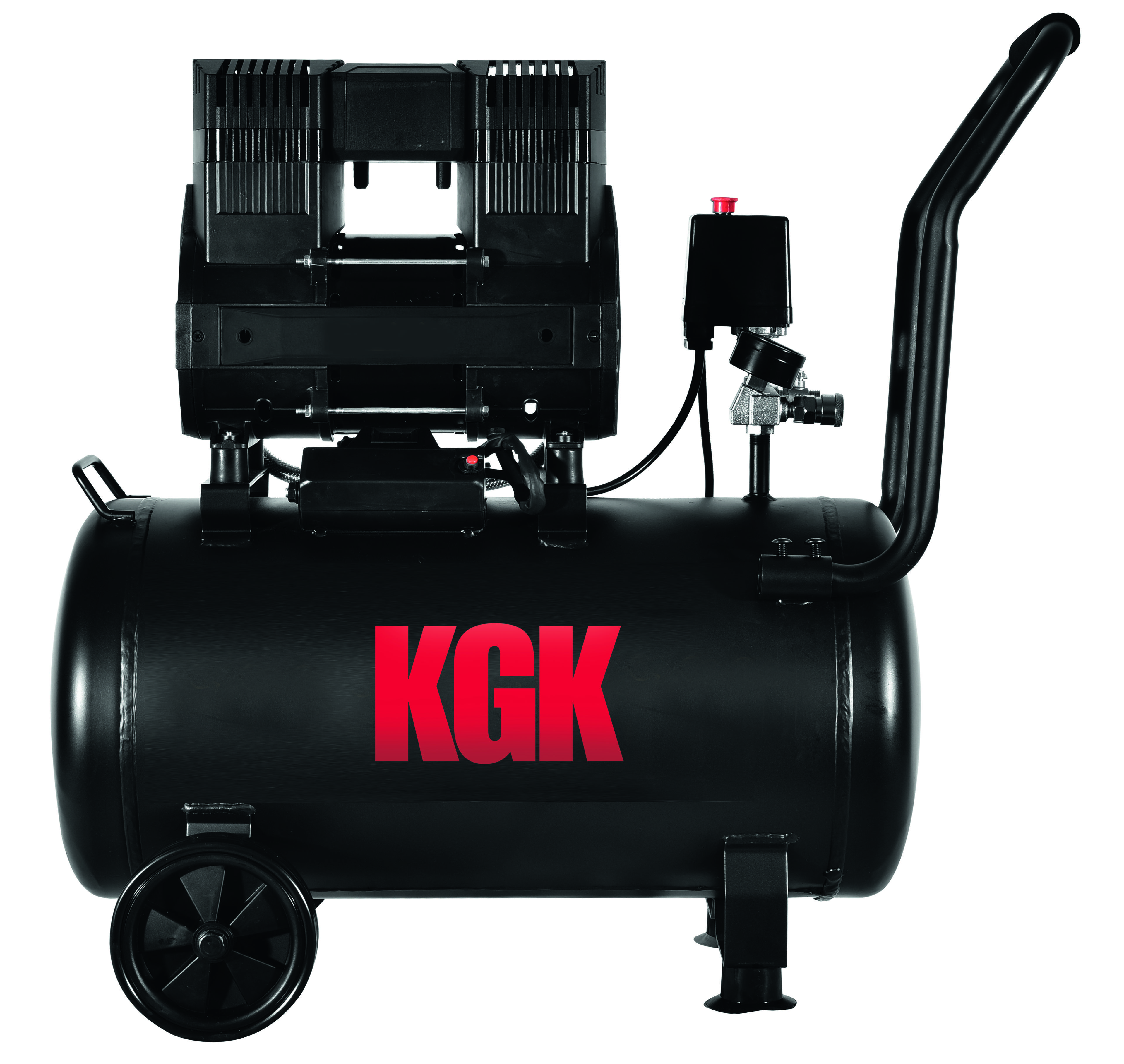 KGK Kompressor 60/20 S støysvak 2,0 Hk 230V, 1-fas