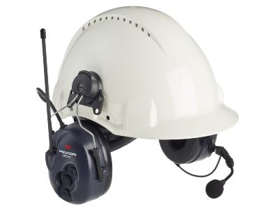 3M Peltor LiteCom Hørselvern, 33 dB, PMR 446 MHz, sikkerhetshjelm-montert