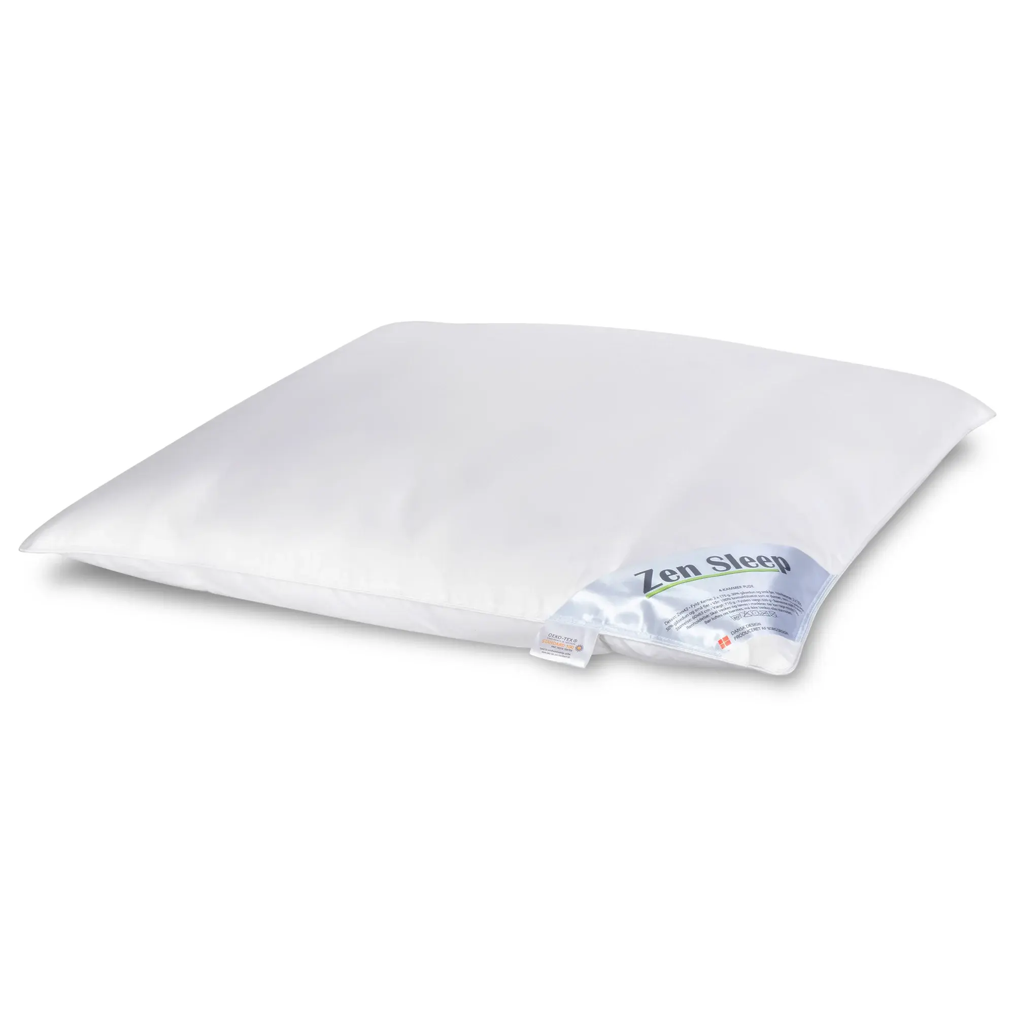 Zen Sleep Moskusdun hodepute - "Mellom" - 50x60cm - 1-kammers pute - Zen Sleep