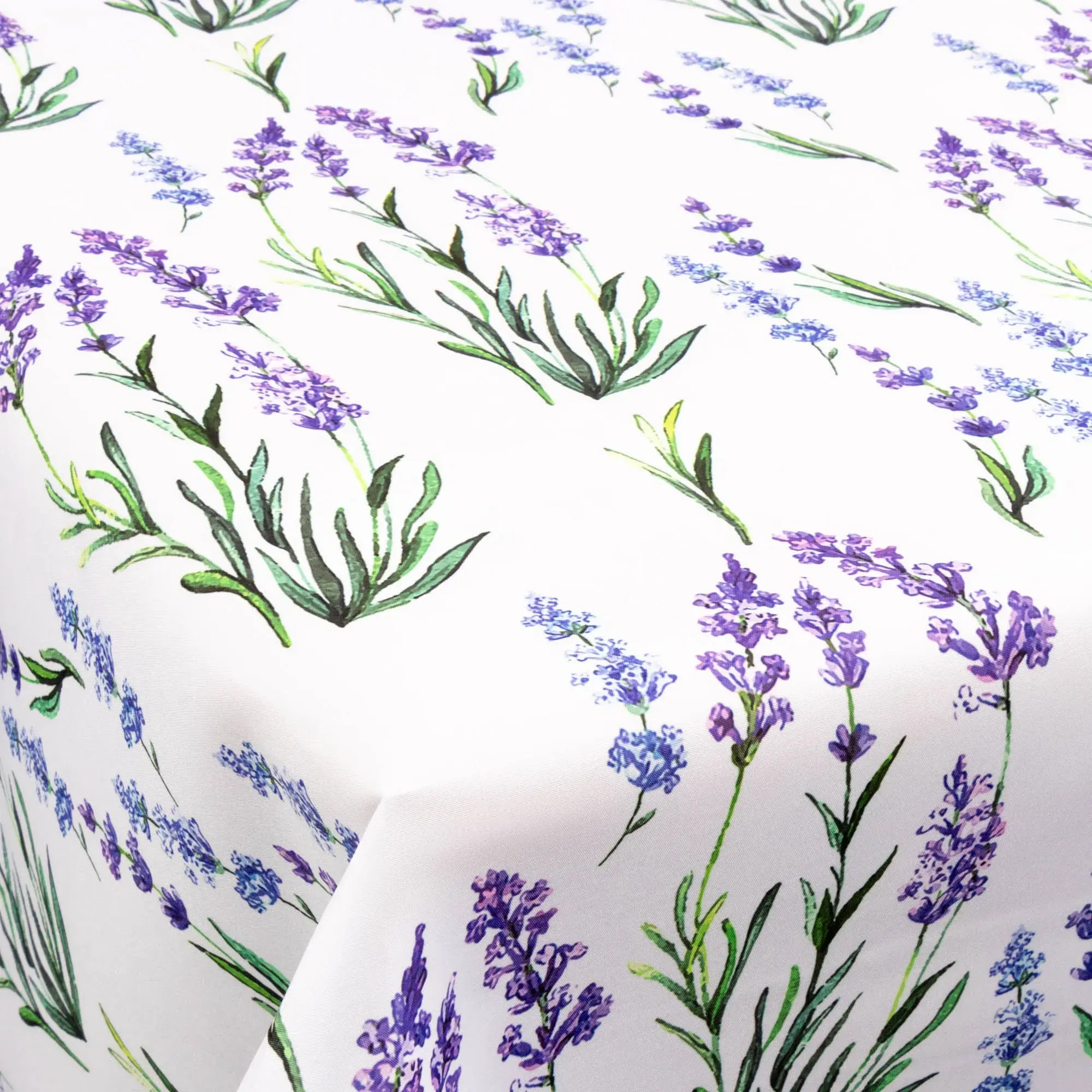Borg Living Tekstil voksduk med akrylbelegg - 30 meter på rull - Lavender Bloom - 140 cm bred tekstilduk