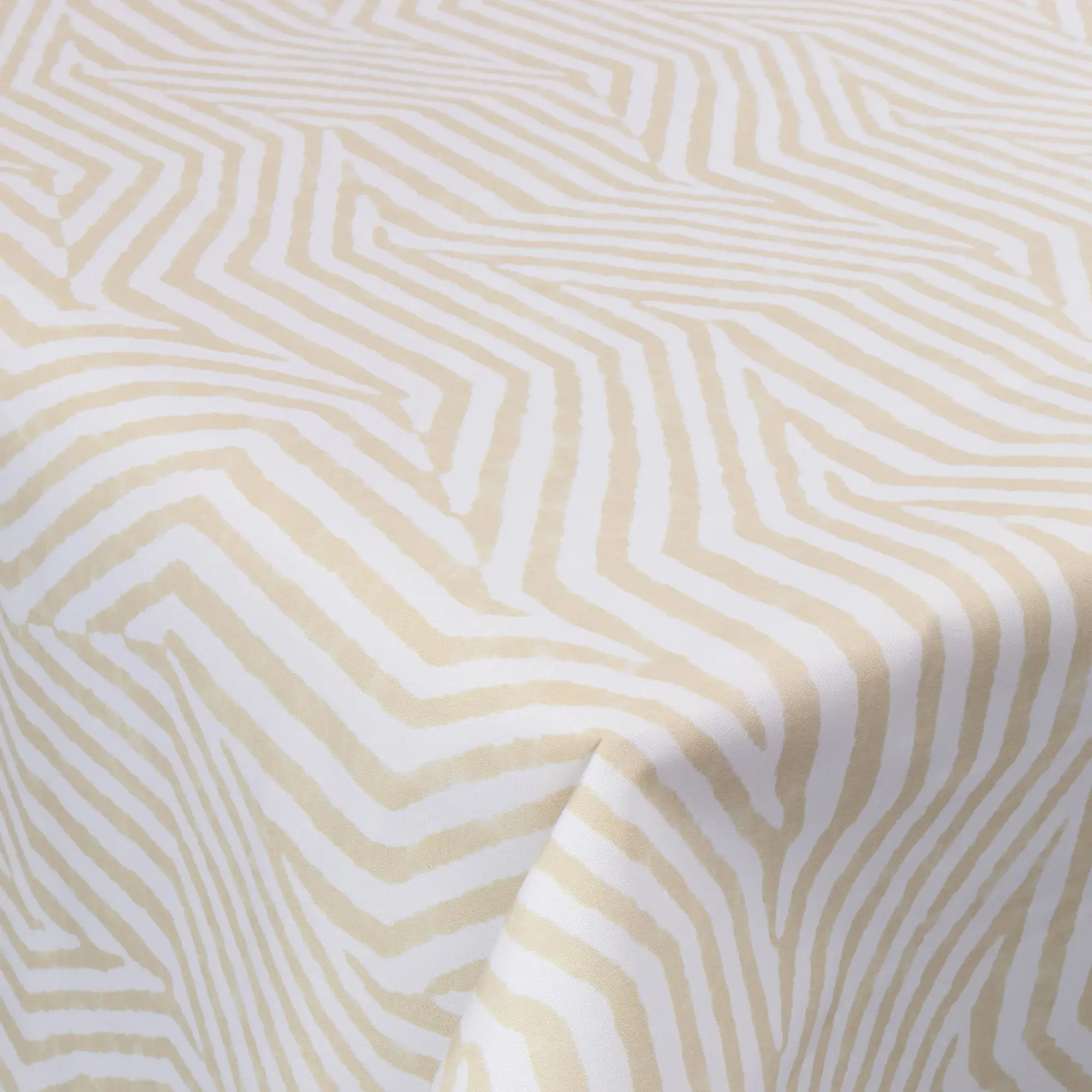 Borg Living Tekstil voksduk med akrylbelegg - 30 meter på rull - Stripes grey - 140 cm bred tekstilduk