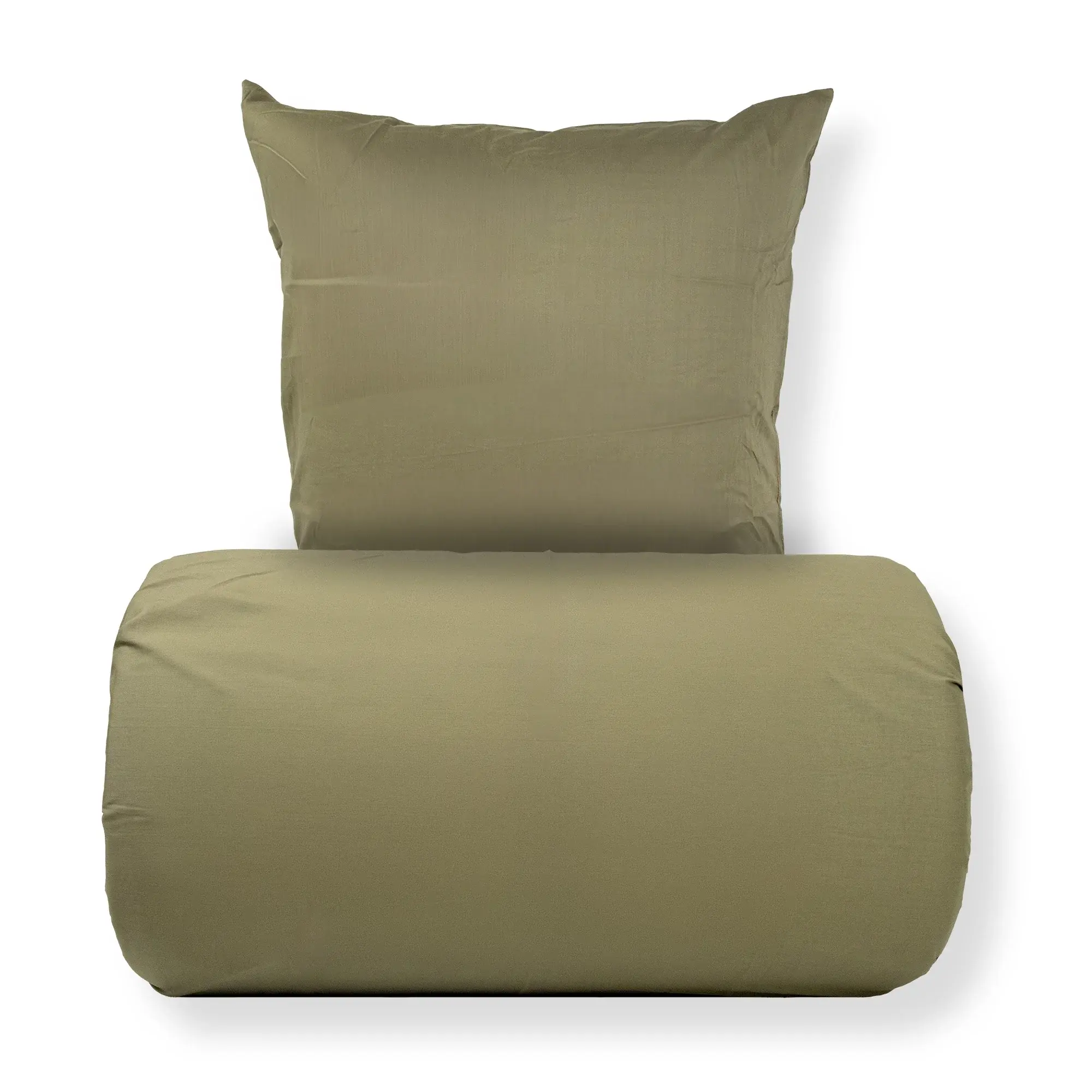 Nordstrand Home Sengetøy 140x200 cm - Stonewashed - Firm green
