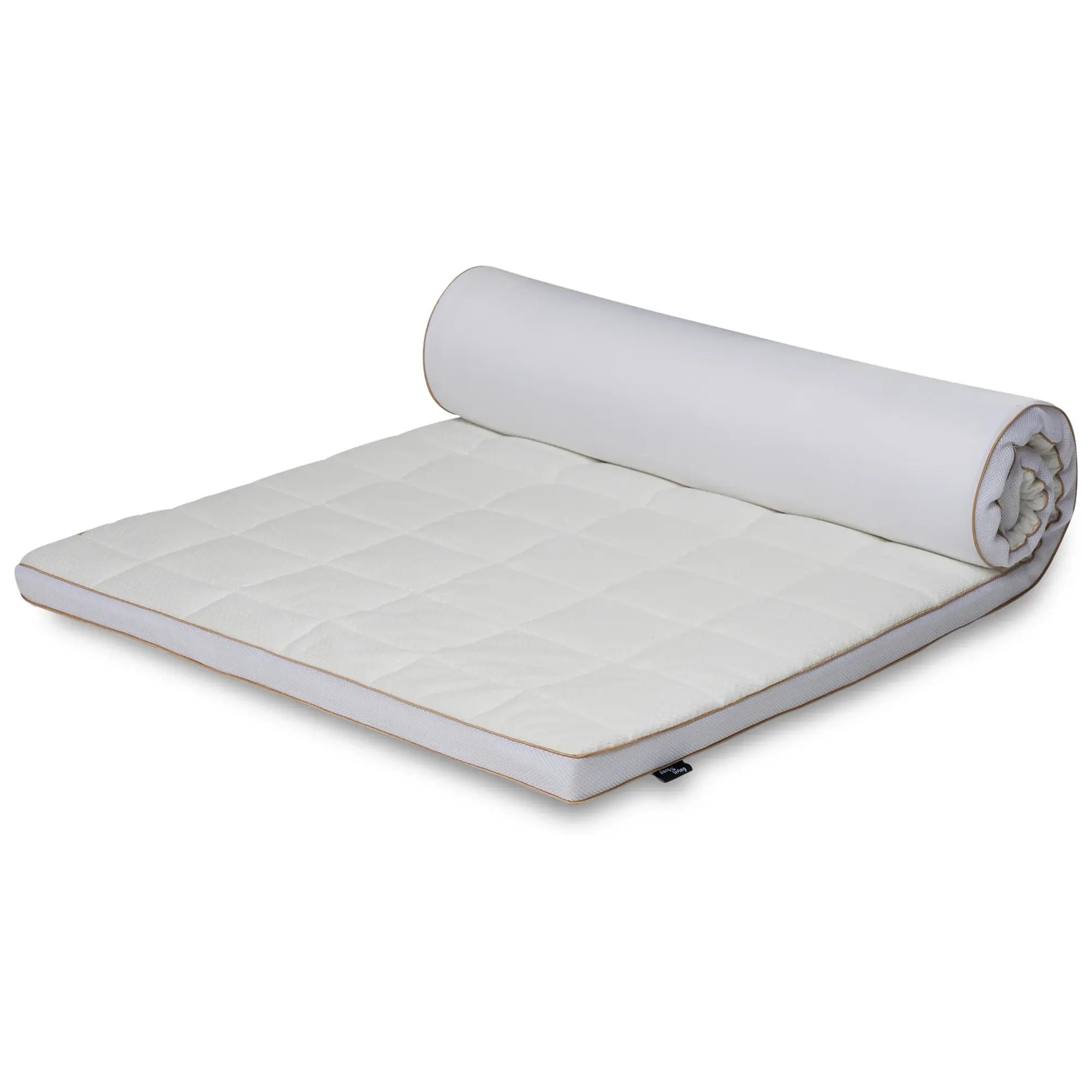 Borg Living Overmadrass - 80x200 cm 5 cm høy - NASA Memory foam - Ergonomisk overmadrass - Borg Living