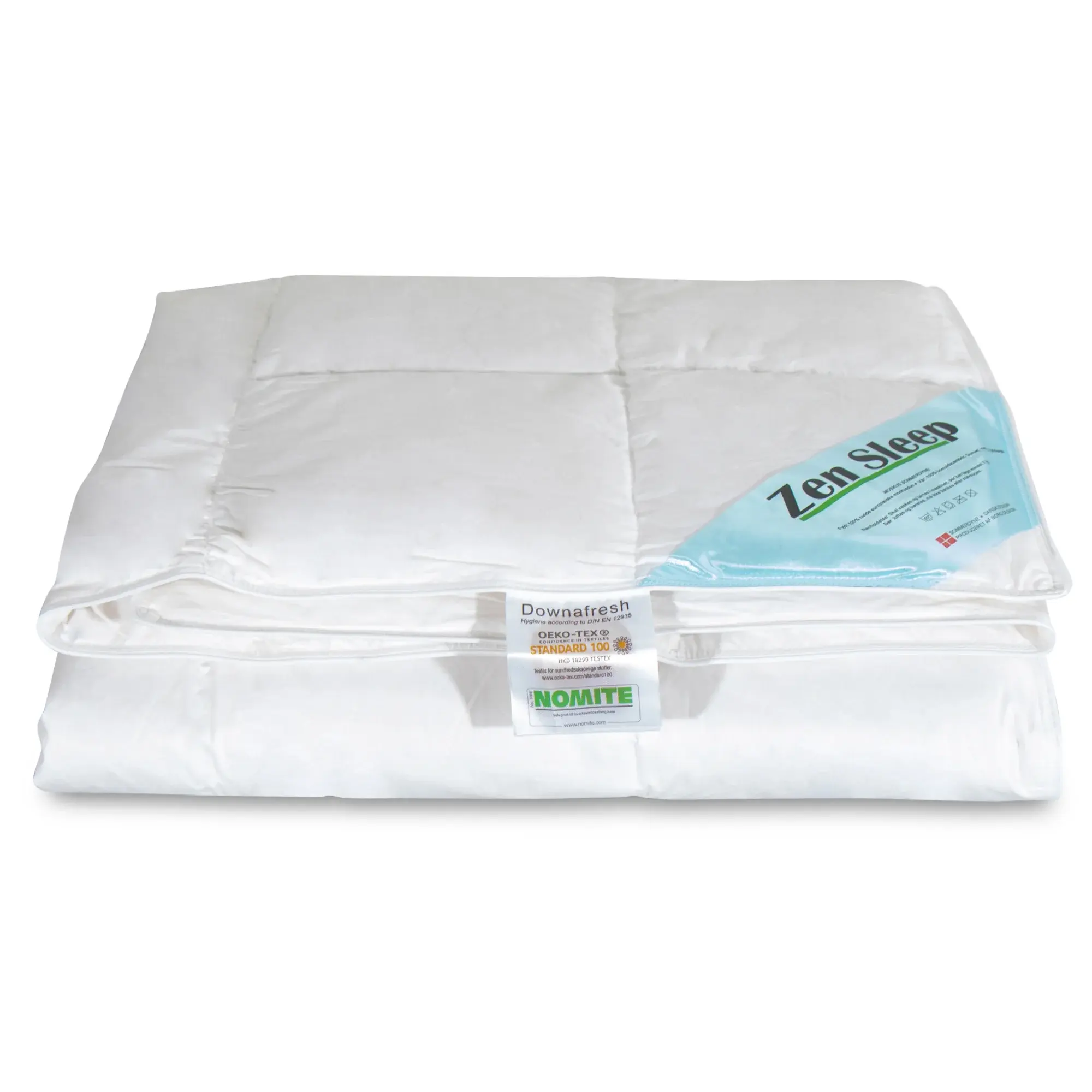 Zen Sleep Sommerdyne 150x210 cm med moskusdun - Zen Sleep dyne - Lett og sval sommerdyne