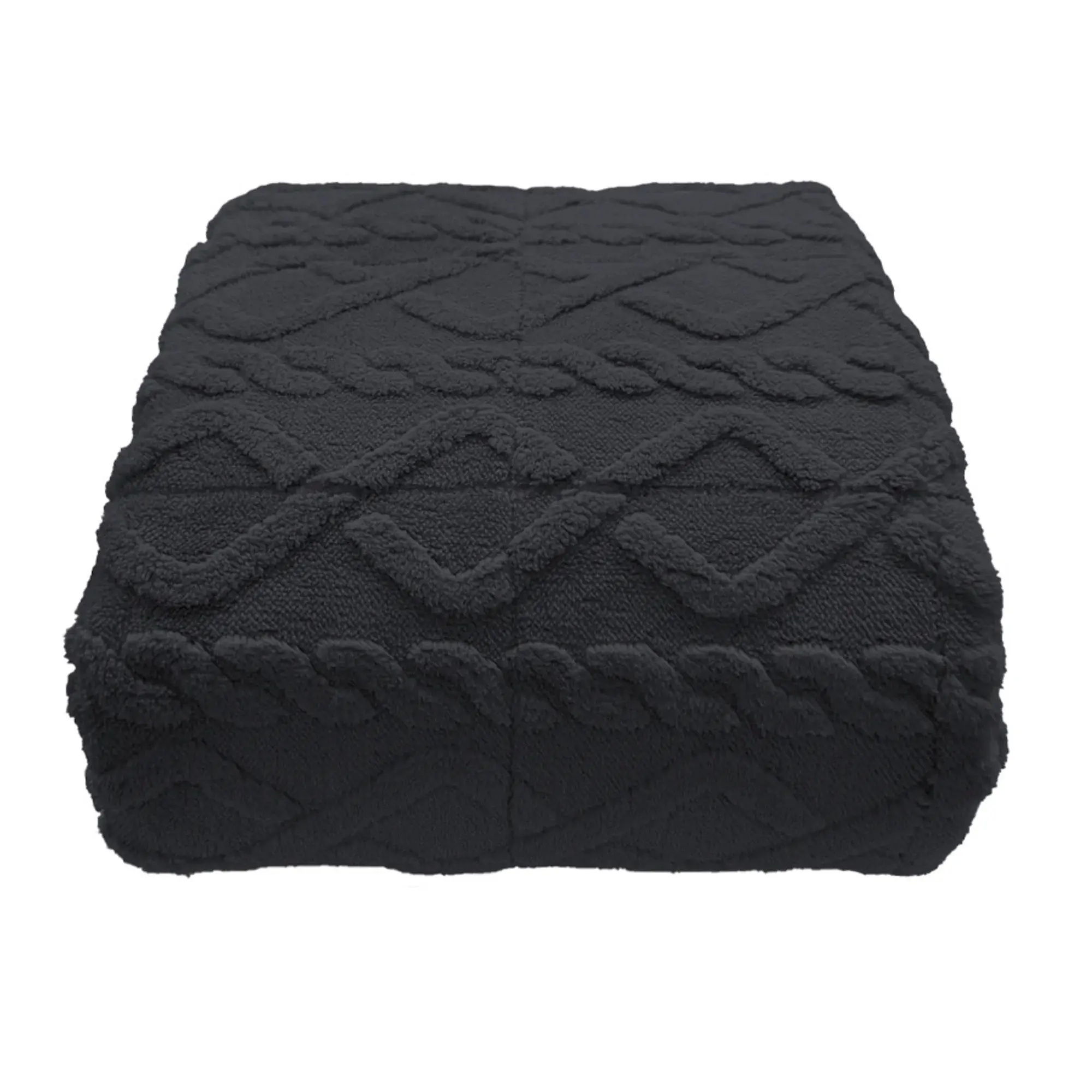 Nordstrand Home Vektet teppe - 130x170 cm - 3 kg - Mykt og lunt - Mørkegrått vektet teppe fra Nordstrand Home