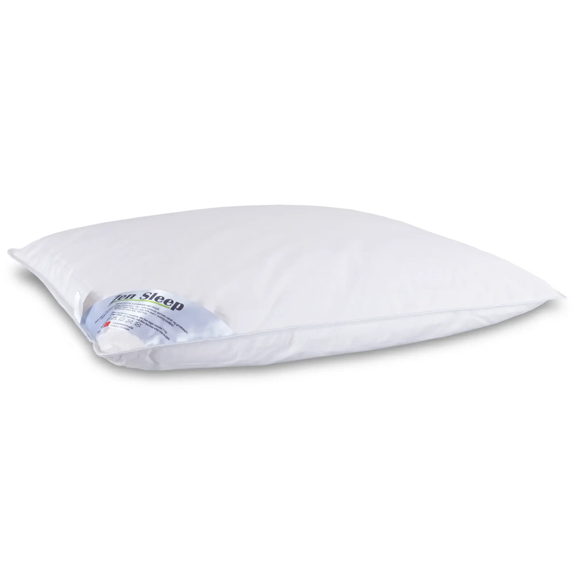 Zen Sleep Moskuspude - Høy hodepute - 3-kammer hodepute - 50x70 cm - Zen Sleep