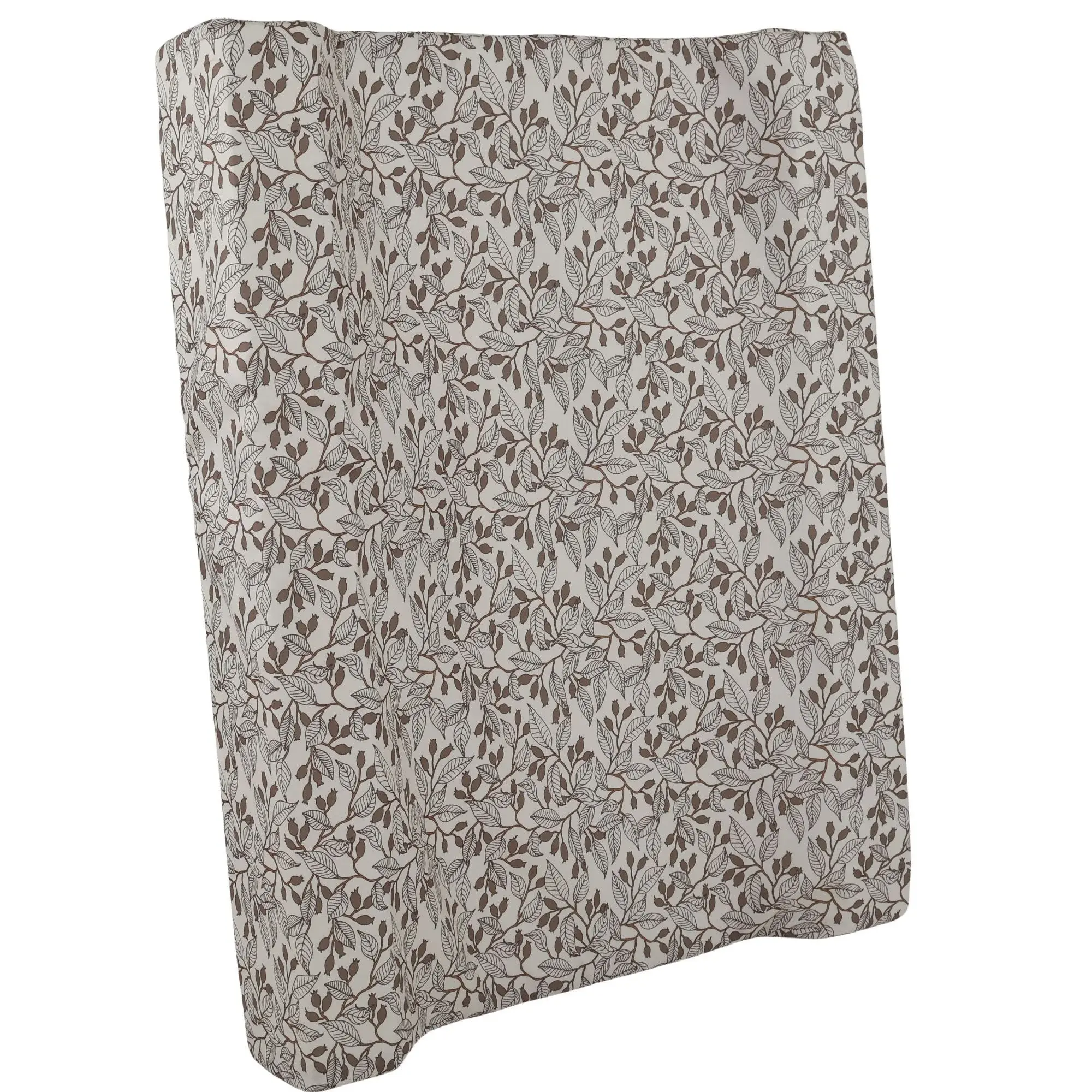 Nordstrand Home Puslepute - vannavvisende trekk - beige med blader