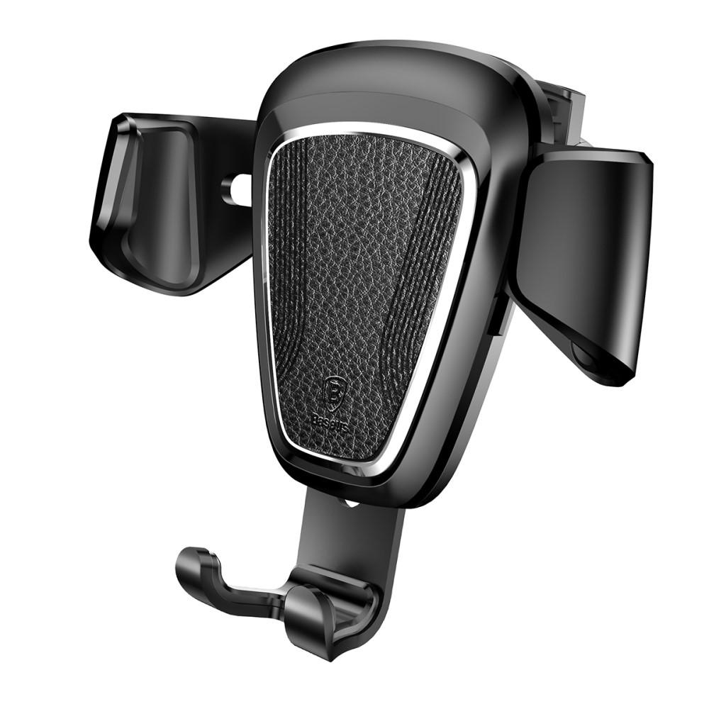 Baseus Baseus Gravity Air Vent Car Mount (iPhone) - Svart