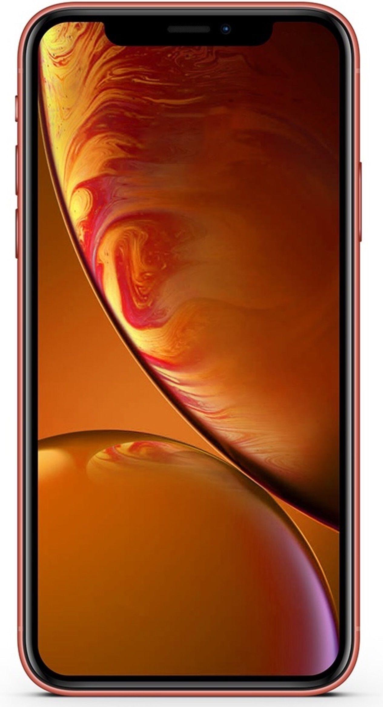 Apple Brukt iPhone X r - 1 års garanti - Utmärkt kosmetisk betingelse - 128GB - Korall