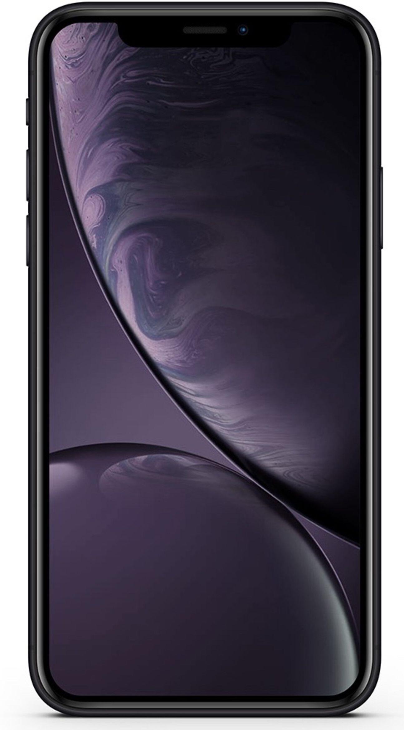 Apple Brukt iPhone X r - 1 års garanti - Utmärkt kosmetisk betingelse - 128GB - Svart