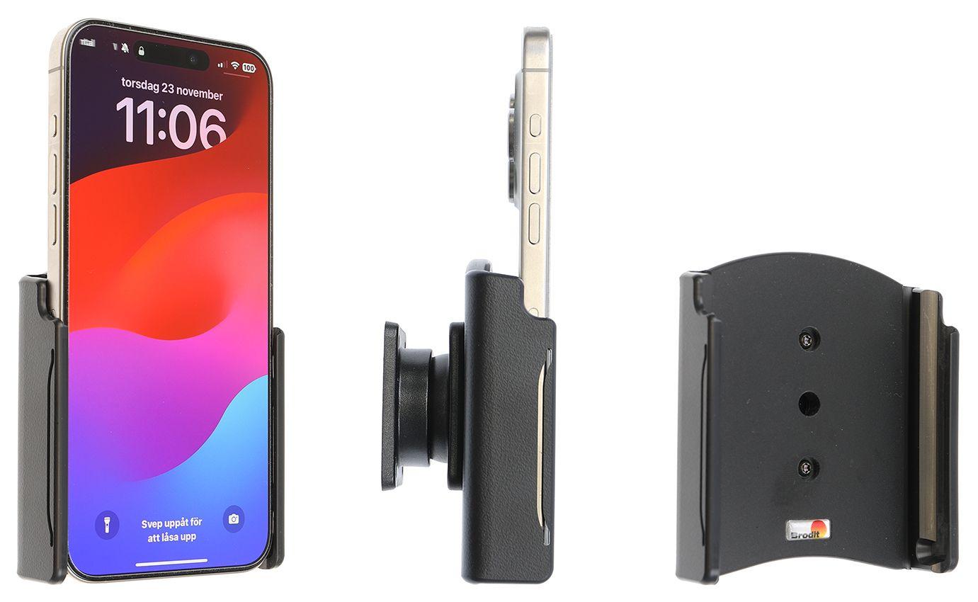Brodit Brodit Passiv holder med kuleledd 711375 - iPhone 15 Pro Max