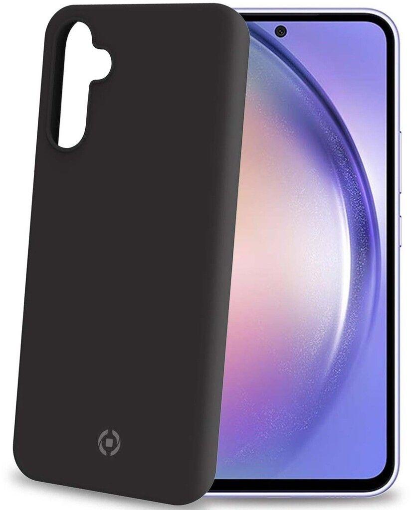 Celly Celly Cromo mykt gummideksel (Galaxy A54) - Svart