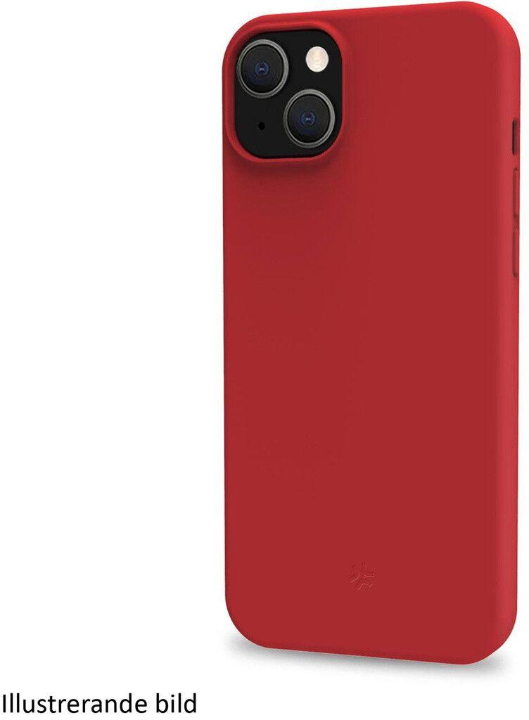 Celly Celly Cromo mykt gummideksel (iPhone 16 Pro) - Rød