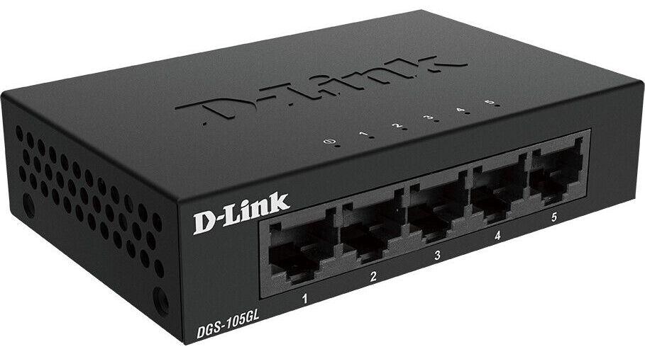 D-Link D-Link 5-ports Gigabit Uadministrert Ethernet-svitsj