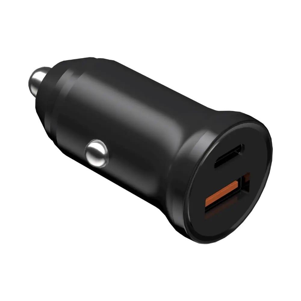 Devia Devia Mini PD Car Charger USB-C/USB-A