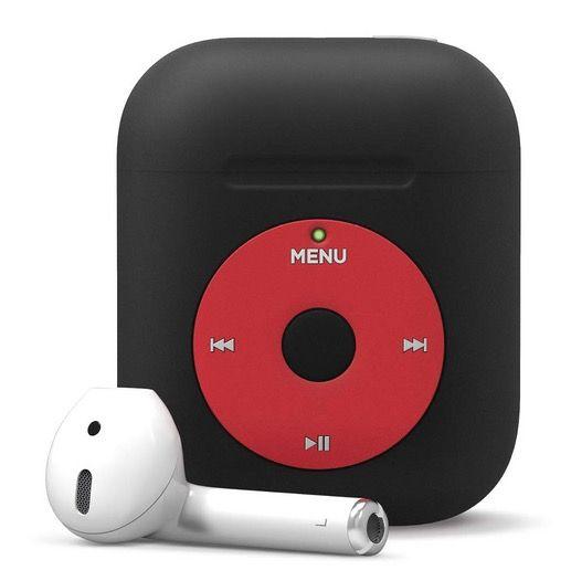 Elago Elago AirPods Retro AW6 Case for AirPods Case - Svart
