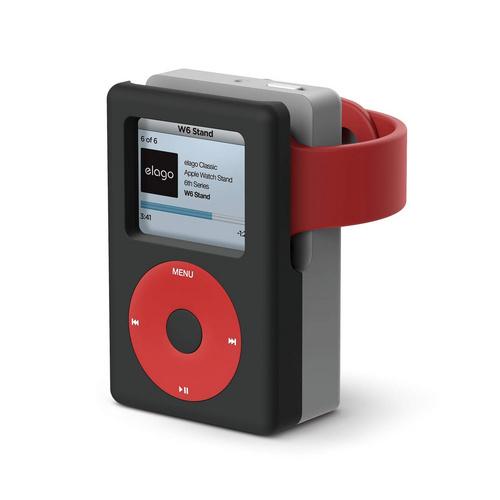 Elago Elago W6 Vintage Stand (Apple Watch) - Svart