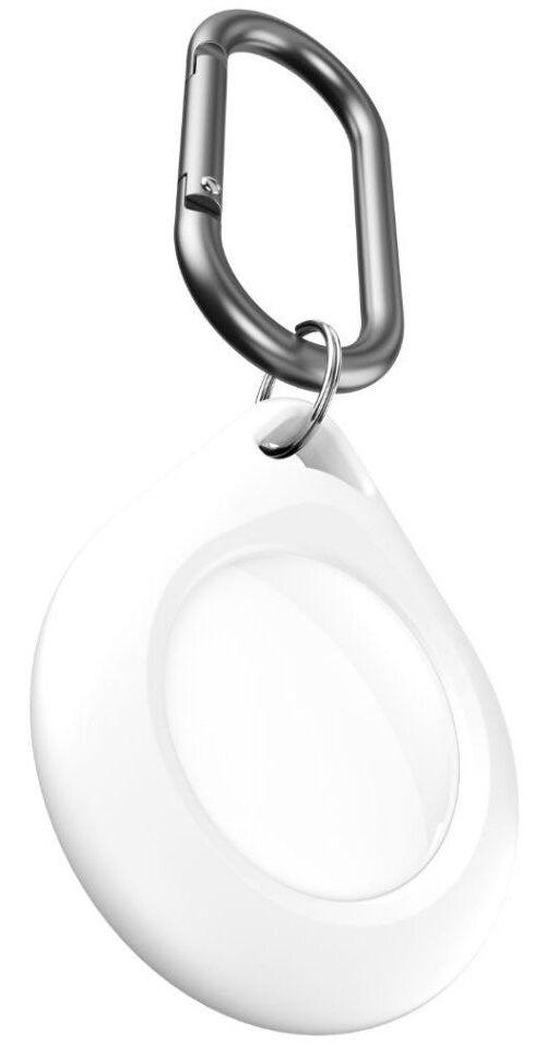 KeyBudz KeyBudz Secure Dock (AirTag) - 4-pakning - Hvit